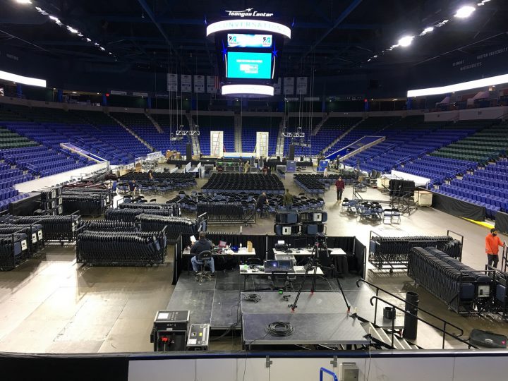 Oprah-umass-lowell-stage-set-experiential-production